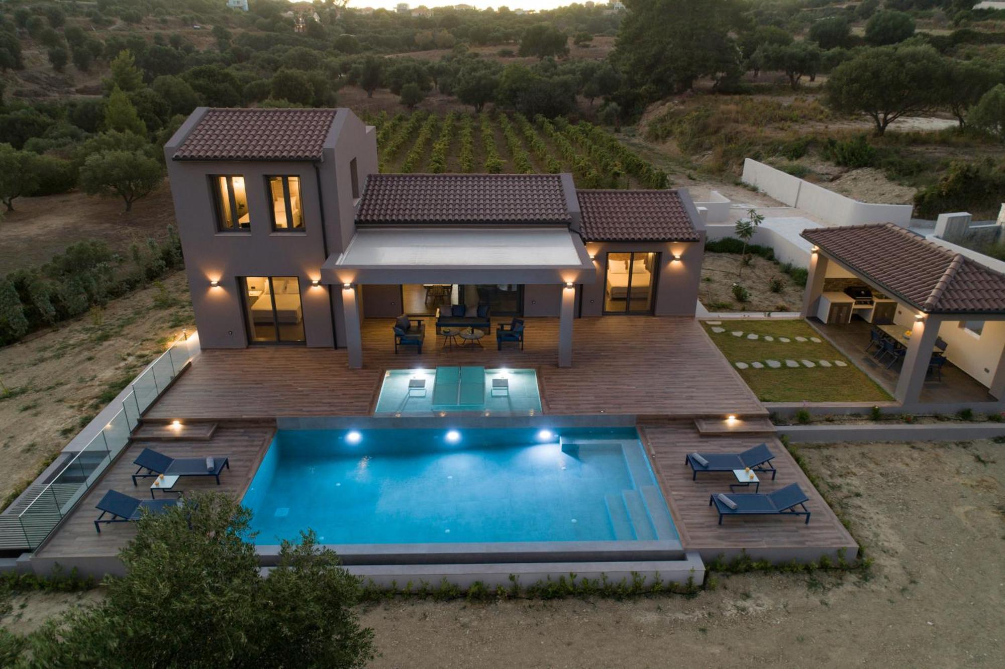 Villa Anemeli Spartià Esterno foto